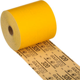 3M™ Stikit™ Gold Sheet Roll 4-1/2'' x 45 Yds. 320 Grit Aluminum Oxide 6/Case 7100375460