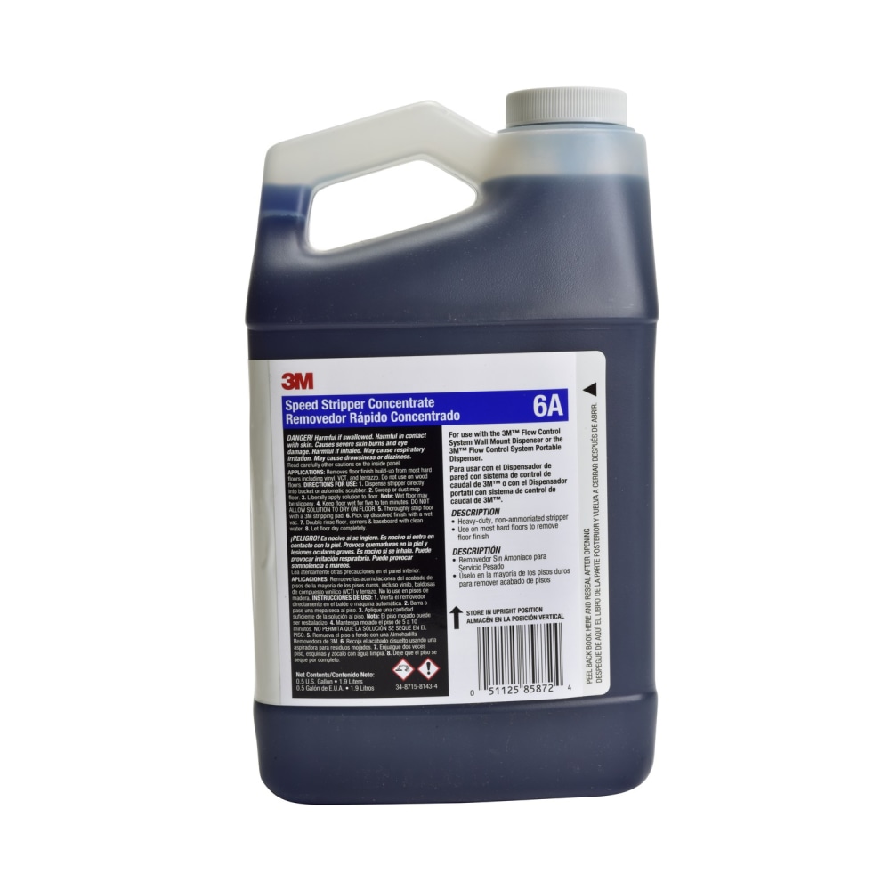 3M Flow Control 6A Speed Stripper Concentrate, 67.6 Oz MPN:6A-EA