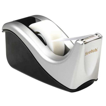 Scotch Desktop Tape Dispenser, Silver MPN:C60-ST
