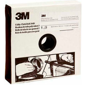 3M Utility Cloth Roll 1-1/2 W x 50 Yd Aluminum Oxide P240 Grit 7000118525