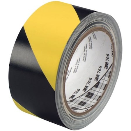 Warning Tape, Black/Yellow, 3