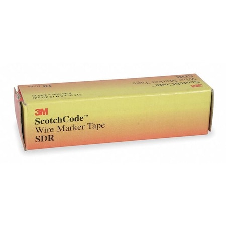 Scotch-Code Wire Marker Tape Refill, SDR, Legend 20 to 29, Preprinted, Self-Adhesive Attach, PK10 MPN:SDR-20-29