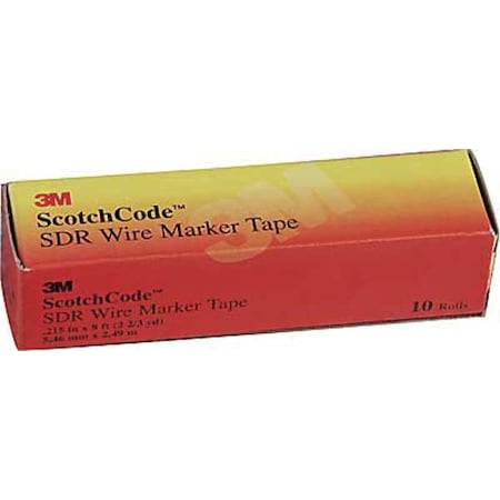 Wire Markr Refill, Printed, Slf-Adhes, PK50, SDR-S MPN:SDR-S