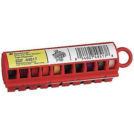 Wire Marker Tape Dispenser, PK10 MPN:STD-CX