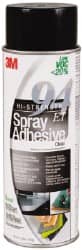 Spray Adhesive: 24 oz Aerosol Can, Clear MPN:7000121417