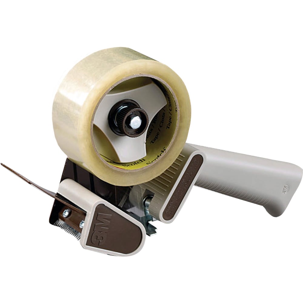 Scotch Refillable Box Sealing Tape Dispenser With Non-Retractable Blade, Gray MPN:H180