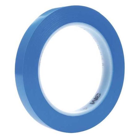 Vinyl Tape, 471 Blue, 1/2in. x 36 Yd, PK72 MPN:03119