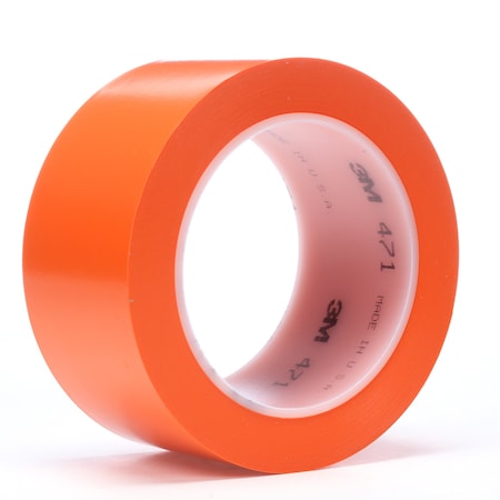 Vinyl Tape 471, Orange, 3/4