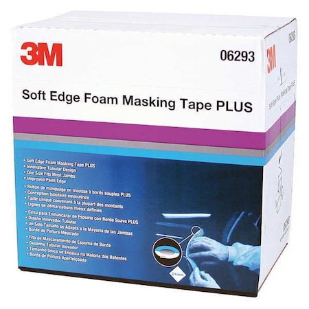 Masking Tape PLUS, Soft Edge Foam, 21mm MPN:06293