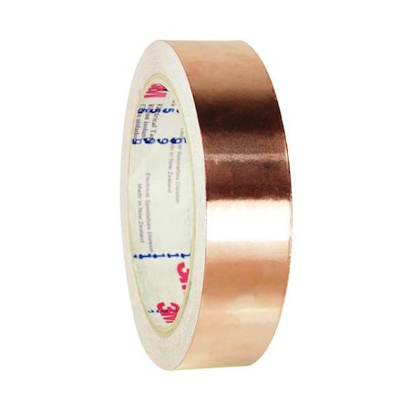 ConductiveElectricalTape, Brown, 18ydL, PK9 MPN:1182, 1 in x 18 yd