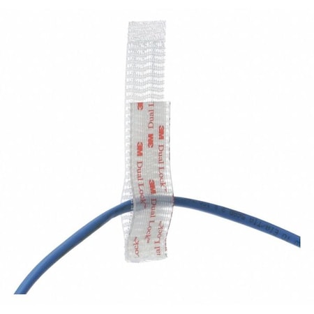 Double-Sided Foam Tape, 1 in W, 3 in L, 5/32 in, Polyester Foam, Double-Sided, 10 PK MPN:1X33MCH