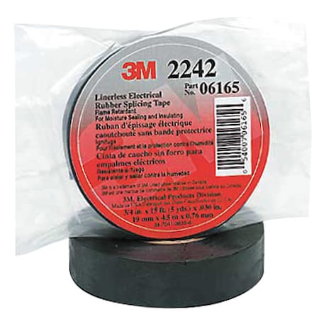 ElectricalTape, Black, 5ydL, 3/4inW, PK24 MPN:2242-3/4X15FT