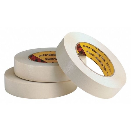 Painter's Tape, Tan, 12 mm W, 55 m L, 7.6 mil Thick, 231/231A MPN:231/231A