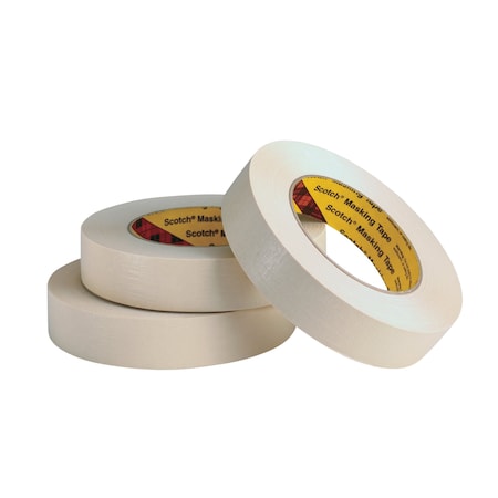 Masking Tape, 1-1/4 in W x 60 yd. L, 7.6 mil Thick, 32 PK MPN:231/231A