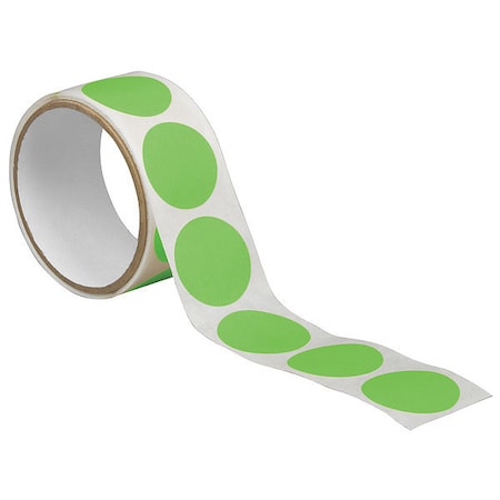 Painter's Tape, 1 in W x 1 in L, 6.7 mil Thick, Green, Rubber Adhesive, 10 PK MPN:233+/401+