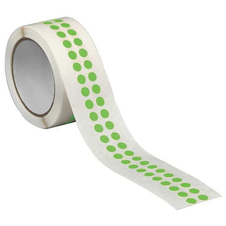 Painter's Tape, 1/8 in W x 1/8 in L, 6.7 mil Thick, Green, Rubber Adhesive, 10 PK MPN:233+/401+
