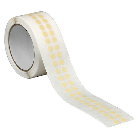 Painter's Tape, 1/2 in W x 1/2 in L, 7.5 mil Thick, Tan, Rubber Adhesive, 2500 PK MPN:2380