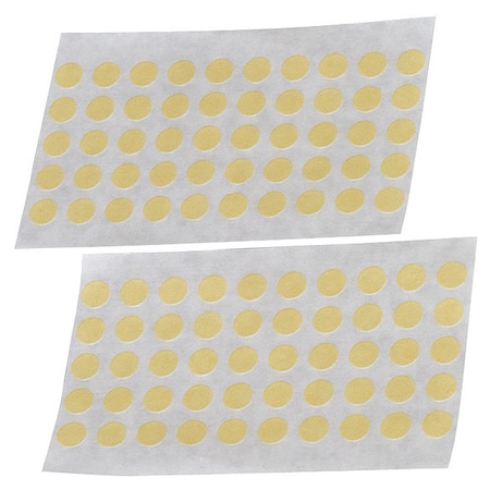 Painter's Tape, 1/2 in W x 1/2 in L, 7.5 mil Thick, Tan, Rubber Adhesive, 100 PK MPN:2380