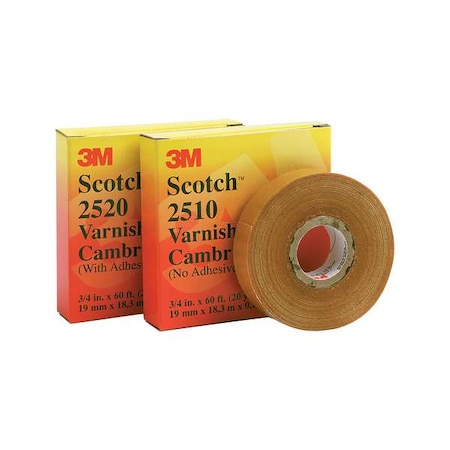 ElectricalTape, Ylw, 36ydL, 1-1/2inW, PK24 MPN:2510-1-1/2x36YD