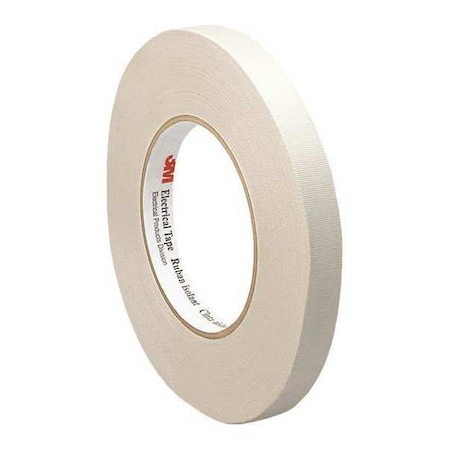 Electrical Tape, White, 60 yd L, 1 in W MPN:27