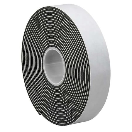 Foam Tape, 125 mil Thick, vinyl, Black MPN:3/4-5-4508