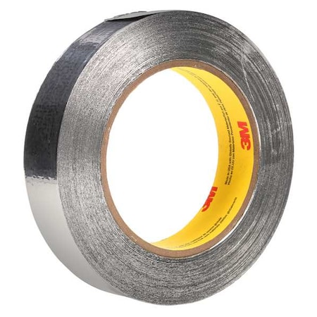 Foil Tape, Aluminum, Silver, 60 yd L, 1 in W MPN:34383