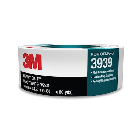 Duct Tape, Silver, 60 yd L, 1-7/8 in W, PK24 MPN:3939