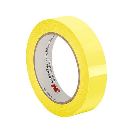 ElectricalTape, Polyester, Ylw, 72ydL, 1inW MPN:3M 1350 1