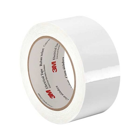 ElectricalTape, Polyester, Wht, 72ydL, 2inW MPN:3M 1350 2