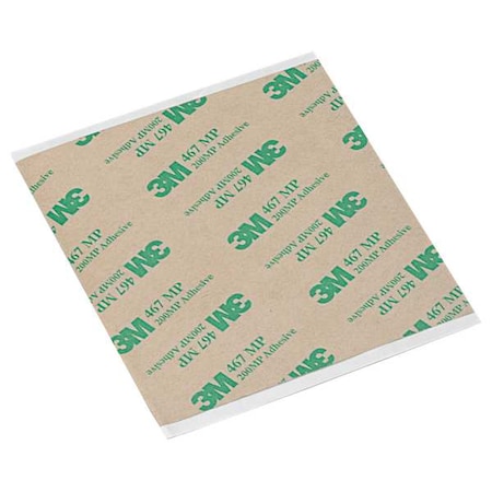 Transfer Tape, Clear, 12 in LxW, Square, PK12 MPN:3M 467MP