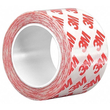 Film Tape, 4 in W, 5 yd L, 8.3 mil, Polyester Film, Double-Sided MPN:3M GPT-020