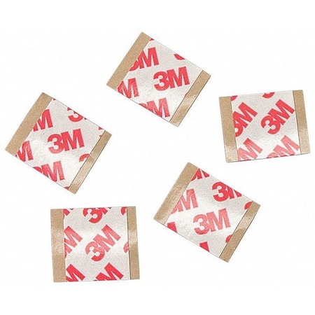 Film Tape, 1 in W, 1 in L, 8.3 mil, Polyester Film, Double-Sided, 250 PK MPN:3M GPT-020