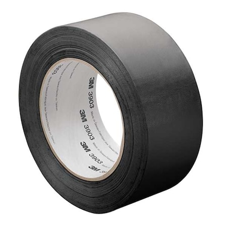 Duct Tape, Black, 50 yd L, 4 in W MPN:4-50-3903-BLACK