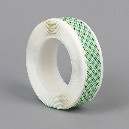Double-Sided Foam Tape, 3/4 in W, 3/4 in L, 1/16 in, Polyurethane Foam, Double-Sided, 256 PK MPN:4016