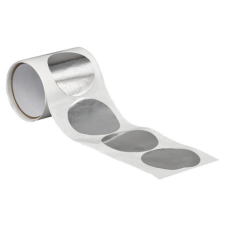 Foil Tape, 2 In., Shiny Silver, PK50 MPN:425