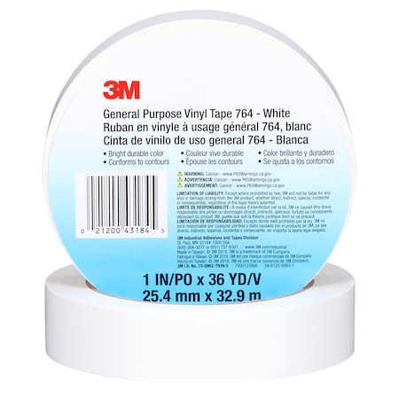 General Purpose Vinyl Tape 764, PK36 MPN:43184