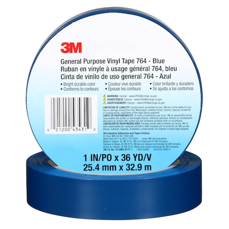 General Purpose Vinyl Tape 764, PK36 MPN:43431