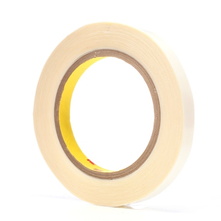 Film Tape, 1/2 in W, 36 yd L, 0.5 mil, Polyester Film, Double-Sided, 72 PK MPN:444