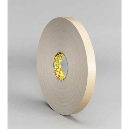 Double-Sided Foam Tape, 3/4 in W, 72 yd L, 1/16 in, Polyethylene Foam, Double-Sided, 12 PK MPN:4492
