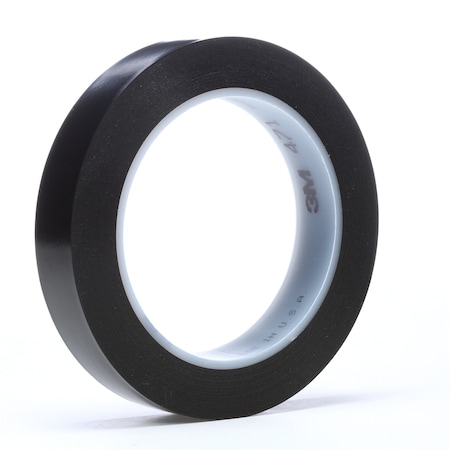 Vinyl Tape 471, Black, 1 1/2