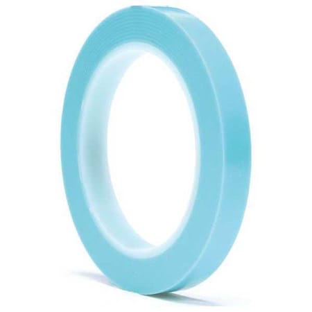Painter's Tape, 1/2 in W x 36 yd L, 5.4 mil Thick, Blue, Rubber Adhesive, 72 PK MPN:4737T