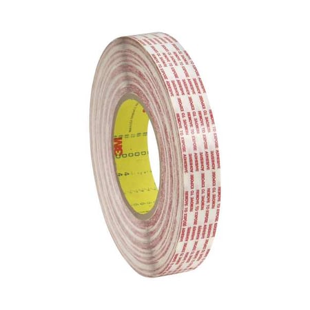 Double-Sided Film Tape, 1 in W, 60 yd L, 6.5 mil, Polypropylene Film, Double-Sided, 36 PK MPN:476XL