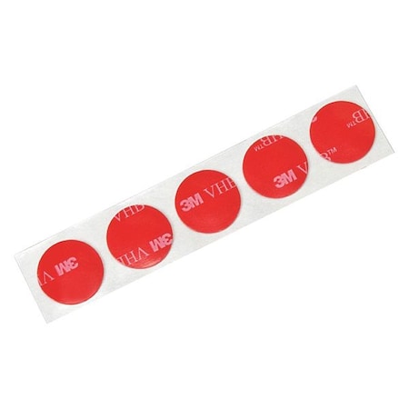 Foam Tape, Transparent, Disc, PK5 MPN:4905