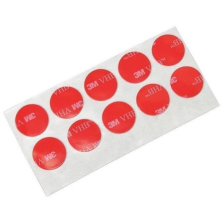 Foam Tape, Transparent, Disc, PK100 MPN:4905