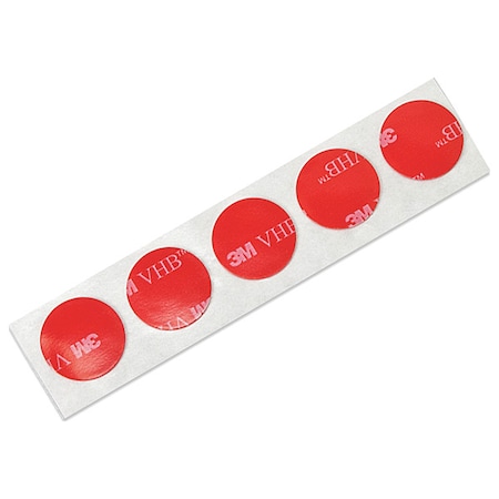 Foam Tape, Transparent, Disc, PK5 MPN:4910