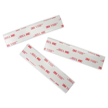 Foam Tape, White, Strip, PK100 MPN:4930