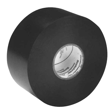 Vinyl Electrical Tape, 50, Scotchrap, 2 in W x 100 ft L, 10 mil thick, Black MPN:50-UNPRINTED-2X100FT