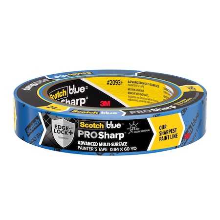 Painter'sTape, CrepePaper, Blue, 60ydL, 1inW MPN:50568