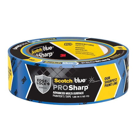 Painter'sTape, Crepe, Blu, 60ydL, 1-7/8inW MPN:50585