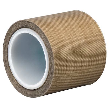 PTFE Glass Cloth Tape, 2 in x 5 yd, 6mil MPN:5453